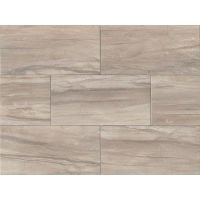 Athena 20" x 40" x 7/16" Floor and Wall Tile in Ash
