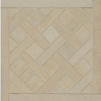 Barrique Floor and Wall Mosaic in Blanc