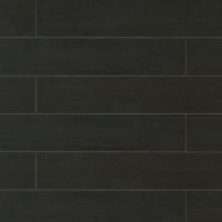 Barrique 8" x 40" x 3/8" Floor and Wall Tile in Noir