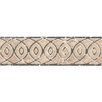 Forge 2" x 6.5" x 5/16" Floor and Wall Listello in Beige