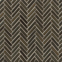 90 1/2" x 2" Floor and Wall Mosaic in Shadow