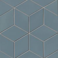 Costa Allegra 4.5" x 8" x 1/2" Floor and Wall Tile in Adriatic
