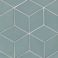 Costa Allegra 4.5" x 8" x 1/2" Floor and Wall Tile in Tide