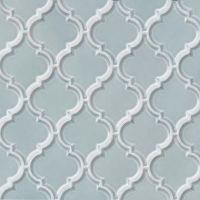 Provincetown 5-1/8" x 4-1/16" Wall Mosaic in Surfside Blue