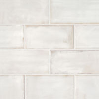 Chateau 4" x 8" x 1/4" Floor and Wall Tile in Canvas