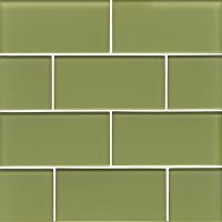 Hamptons 3" x 6" x 5/16" Wall Tile in Reed
