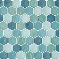 Kahakai Floor and Wall Mosaic in Reef