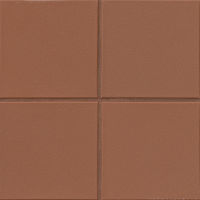 Metropolitan 8" x 8" x 1/2" Floor and Wall Tile in Mayflower Red