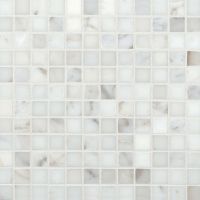 Calacatta Oro 1" x 1" Floor and Wall Mosaic