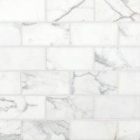 Calacatta Oro 3" x 6" x 3/8" Floor and Wall Tile