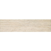 Materia 3D 6" x 24" x 3/8" Floor and Wall Tile in Pearl