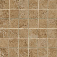 Fantasia 2" x 2" Floor and Wall Mosaic in Pecan