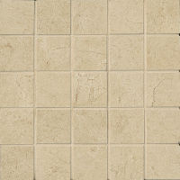 Marfil 2" x 2" Floor and Wall Mosaic in Crema