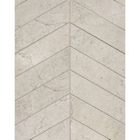 Marfil 2" x 2" Floor and Wall Mosaic in Silver