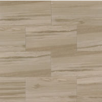 Rose Wood 12" x 24" x 3/8" Floor and Wall Tile in Beige