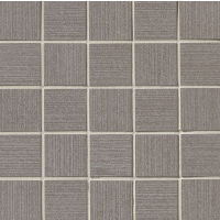 Strands 2" x 2" Floor and Wall Mosaic in Coffee