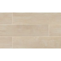 Bayou Country 8" x 36" x 3/8" Floor and Wall Tile in Blanc