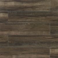Forest 8" x 36" x 3/8" Floor and Wall Tile in Black