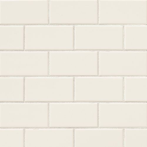 Traditions 3" x 6" x 1/4" Wall Tile in Biscuit