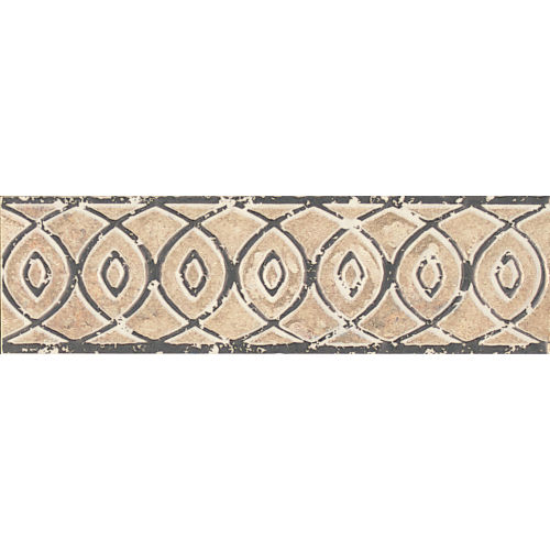 Forge 2" x 6.5" x 5/16" Floor and Wall Listello in Beige
