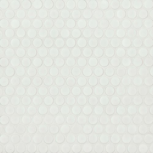 360 3/4" x 3/4" Floor and Wall Mosaic in White Matte