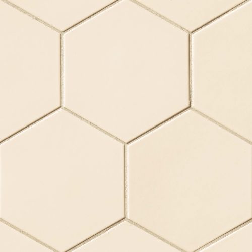 Costa Allegra 8" x 8" x 3/8" Floor and Wall Tile in Alabaster