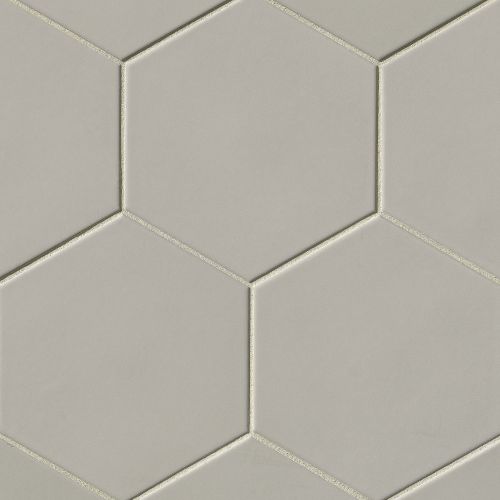 Costa Allegra 8" x 8" x 3/8" Floor and Wall Tile in Cinder