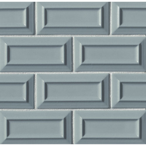 Costa Allegra 3" x 6" x 5/16" Decorative Tile in Tide