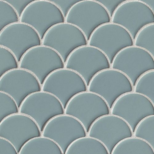 Costa Allegra Floor and Wall Mosaic in Tide