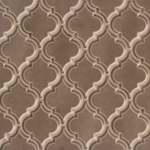 Provincetown 5-1/8" x 4-1/16" Wall Mosaic in Brewster Brown