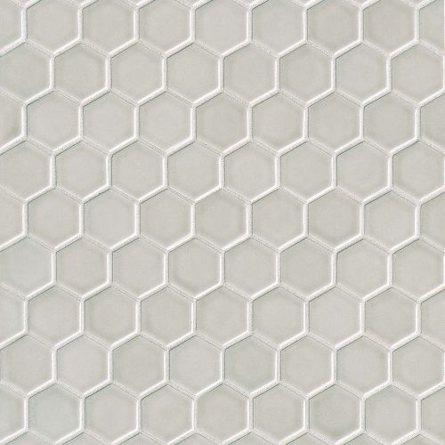 Provincetown 1-11/16" x 1-1/2" Floor & Wall Mosaic in Dolphin Grey