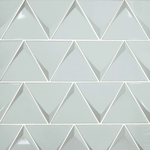 Triangolo 4.5" x 5" Wall Tile in Sky Blue