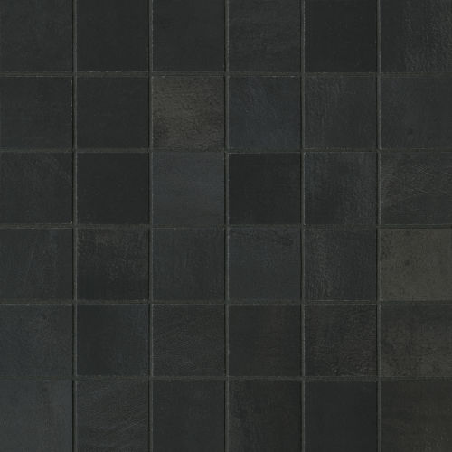 Chateau 2" x 2" Floor and Wall Mosaic in Midnight