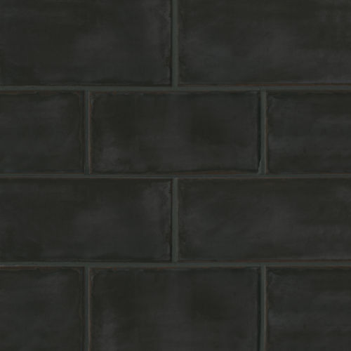Chateau 4" x 8" x 1/4" Floor and Wall Tile in Midnight