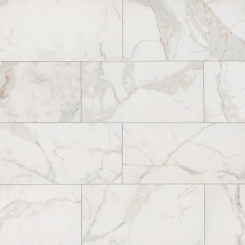 Marmi Di Napoli 6" x 12" Floor & Wall Tile in Calacatta