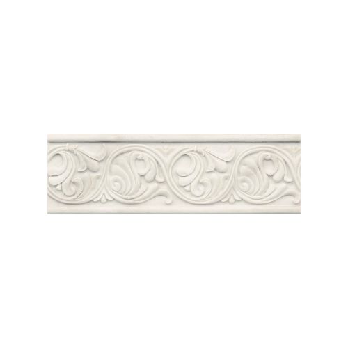 Marmi Di Napoli 4" x 12" x 5/16" Decorative Tile in Calacatta