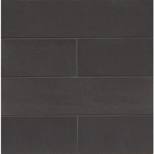 Absolute Black 3" x 12" x 3/8" Floor and Wall Tile