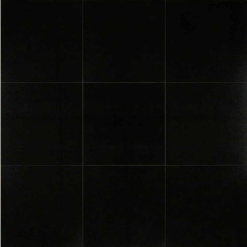 Absolute Black 12" x 12" x 3/8" Wall Tile