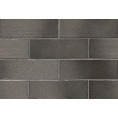 Aura 4" x 12" x 3/8" Wall Tile in Slate