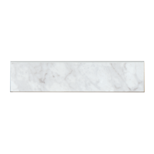 Classic 2.0 3" x 12" x 5/16" Trim in Bianco Carrara