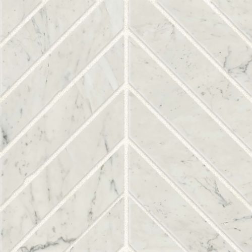 Classic 2.0 2" x 2" Floor and Wall Mosaic in Bianco Carrara