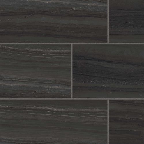 Highland 18" x 36" Floor & Wall Tile in Black