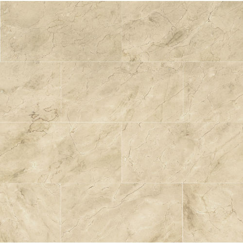 Plane 15" x 30" x 1/4" Floor and Wall Tile in Marfil Vena