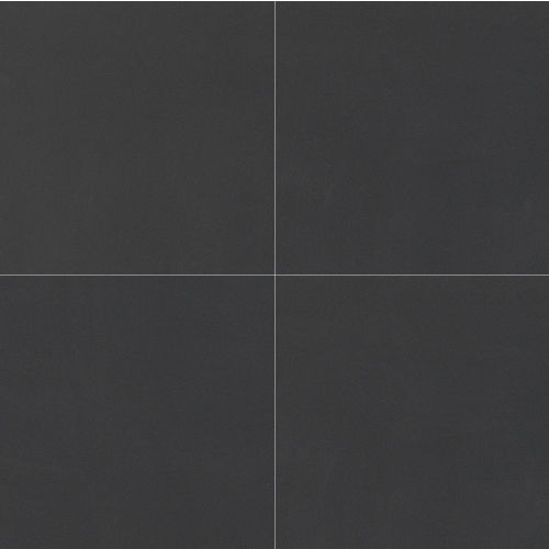 Plane 30" x 30" Floor & Wall Tile in True Black Polished