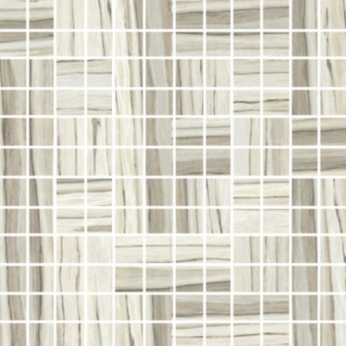 Zebrino 1" x 1" Floor and Wall Mosaic in Classico