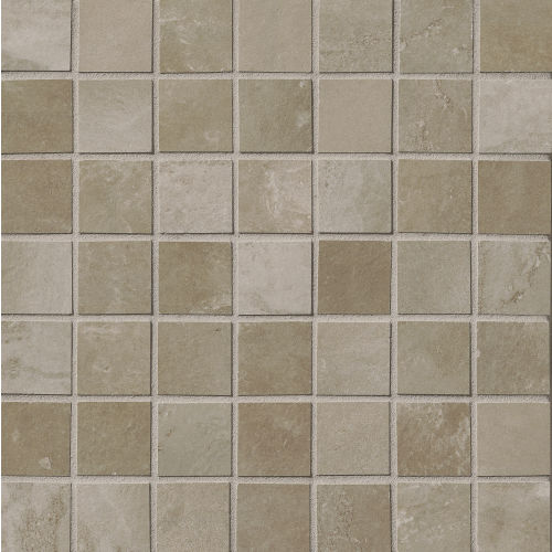 Cemento 1-1/2" x 1-1/2" Floor and Wall Mosaic in Titan