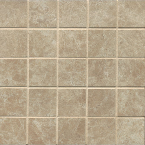 Indiana Stone 2" x 2" Floor & Wall Mosaic in Noce