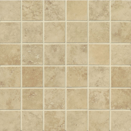 Roma 2" x 2" Floor and Wall Mosaic in Beige