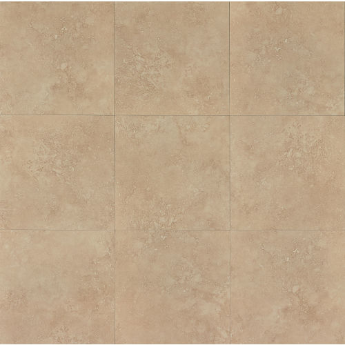 Roma 20" x 20" x 3/8" Floor and Wall Tile in Beige