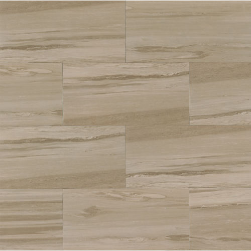 Rose Wood 12" x 24" x 3/8" Floor and Wall Tile in Beige